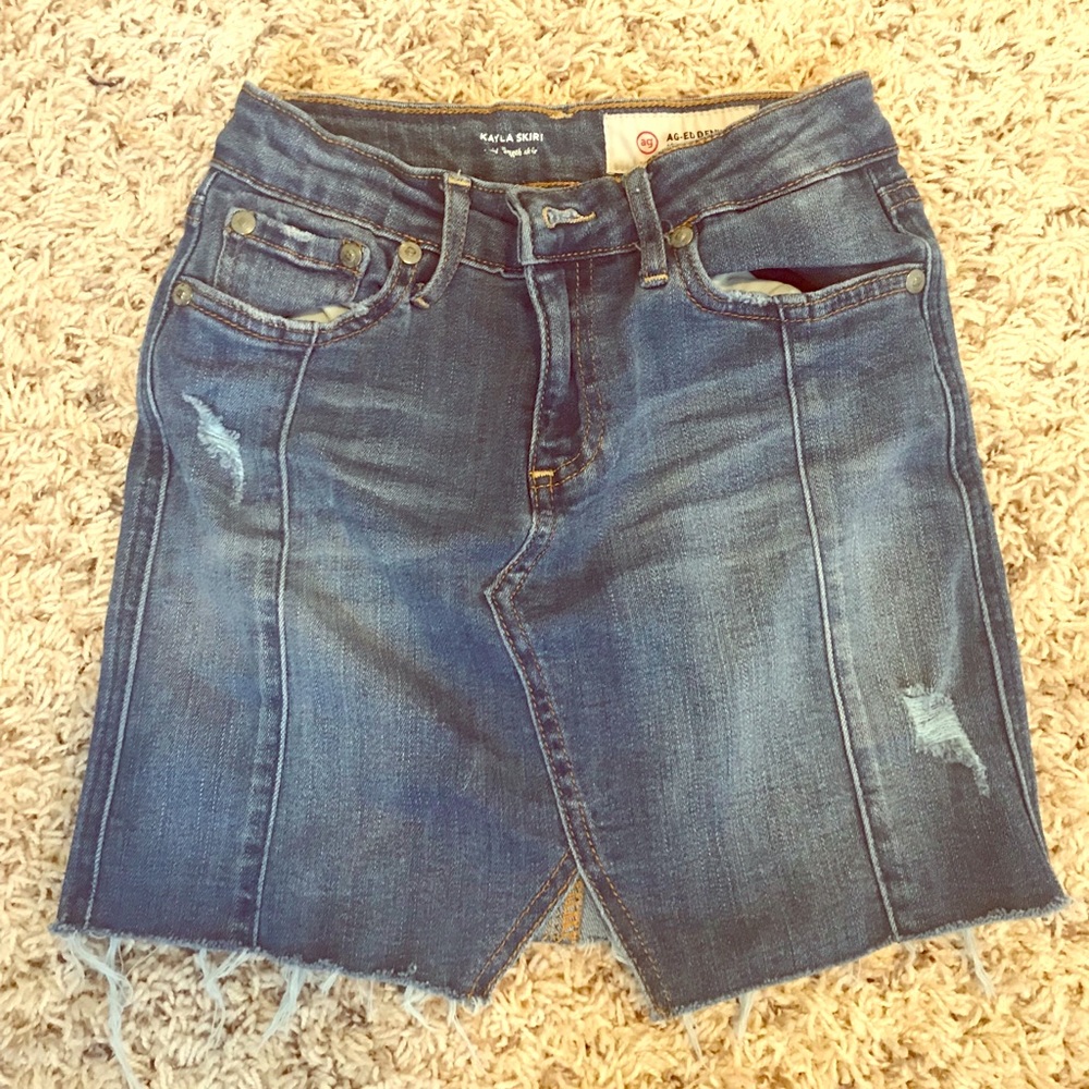 Adriano Goldschmied Kids denim skirt - boutique